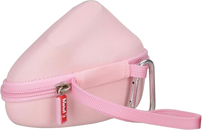 Mouse Case Fits for Logitech Lift Vertical Ergonomic Mouse, Travel Carrying Box for Logi Wireless Bluetooth Cordless Upright Mouse, Case Only (Pink)
