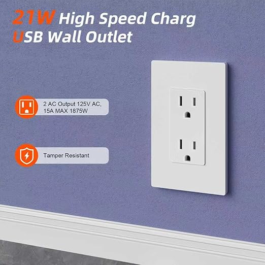 in Wall Cable Management Kit,2 AC Outlets Relocation Kit,Power Extender for Unreachable Outlets,7.8ft in Wall Outlet Extender for TV,Sofa,Desks,Nightstands,Home Theater Cords Organizer