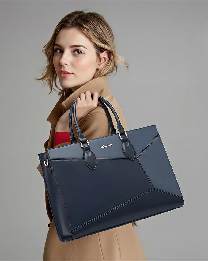 LOVEVOOK Laptop Tote Bag for Women Work Travel, Stylish Teacher Bag Purse Computer Bag, Nurse Bags Briefcase Business Handbag