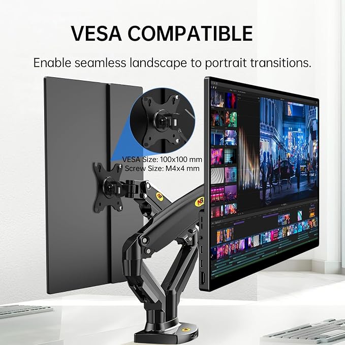Portable Monitor Touchscreen,18.5'' FHD IPS Touch Screen Monitor, Travel Monitors w/Kickstand & Speaker, HDMI USB C External Screen for Laptop PC 10-Point Touch for Windows devs