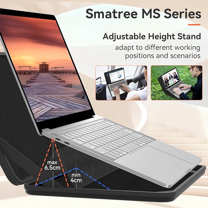 Smatree MS88 Hard Protective 15.6 inch Laptop Sleeve Case Compatible for 16 inch Galaxy Book6/6 Pro, for ASUS Vivobook 16/16X F1605/16X OLED K3605, DELL 16 DC16250, ASUS ROG Zephyrus Duo 2026