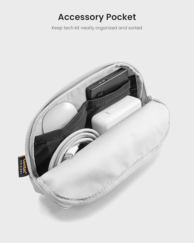 tomtoc 360 Protective Laptop Sleeve Set for 15-inch MacBook Air M5/A3448 (2026), M4/A3241, M3/A3114 M2/A2941, Water-Resistant Laptop Case Bag with Accessory Pouch Fits 15" MacBook Pro & Surface Laptop