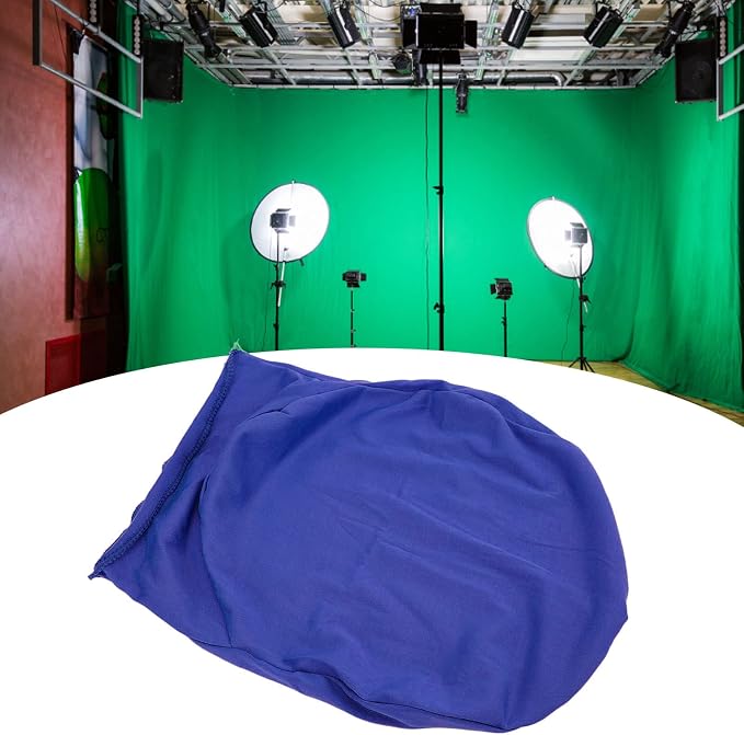 Green Screen Hood, Invisibles Effects Green Mask Photography Background Chroma Keying Video Screen Hood for Film Making Film Equipment (Blue)