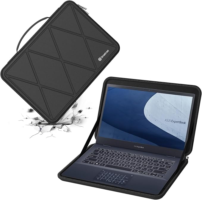 Smatree Hard EVA Protective Sleeve Case Compatible for 14 inch ASUS Vivobook 14 Notebook Bag (X8246T)