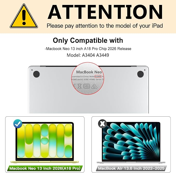 FILMEXT Privacy Screen for Macbook Neo 13 inch (2026, A18 Pro), Removable Mac neo 13" Privacy Screen Shield Anti-Spy/Blue Light/Anti Glare/Bubble Free/Easy On/Off