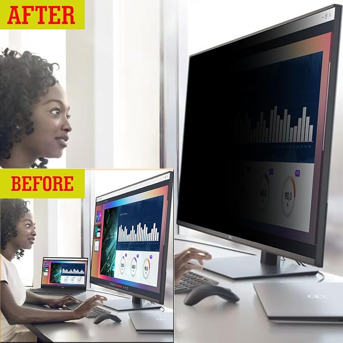 43 Inches Privacy Screen Filter for Widescreen 16:9 TV Monitor | Privacy Shield | Anti-Glare | Anti-Blue light TV Protector | Eye Protection | Anti Spy | Computer Security Private Filter Protector