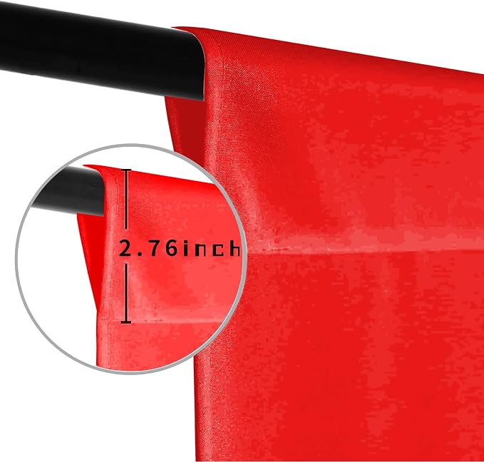 Red Backdrop for Photoshoot, Red Background for Portrait, Holiday Seasonal Commercial Product Party Fashion Photography 10x20FT