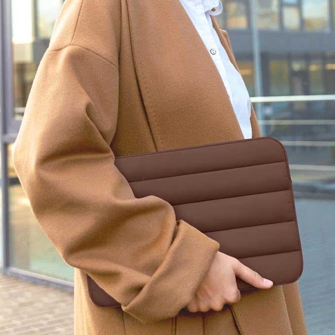 Vandel The Original Puffy Laptop Sleeve Case, 13-14 inch Laptop Sleeve Bag Case 13.3 Inch, Compatible with MacBook Air 13, Pro 14/13 iPad Pro 12.9, HP Dell ASUS, Computer Bag Cover
