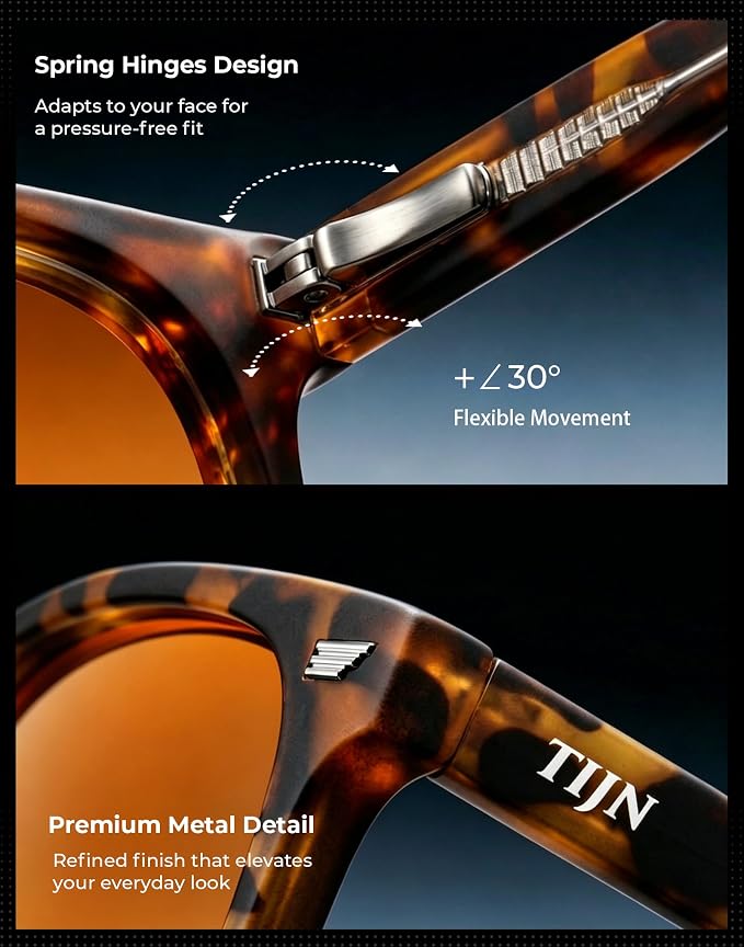 TIJN Premuim Blue Light Blocking Glasses for Women Men Square Frame Nerd Eyeglasses Anti Blue Ray Computer Screen Glasses