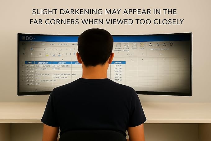 2‑Way Privacy Filter – Accessory Only – to fit the Dell U4919DW 49‑inch Curved Monitor, Reversible Anti-Glare or Glossy, Enhanced Side-View Blocking, Blue Light Reduction | Includes Installation Kit