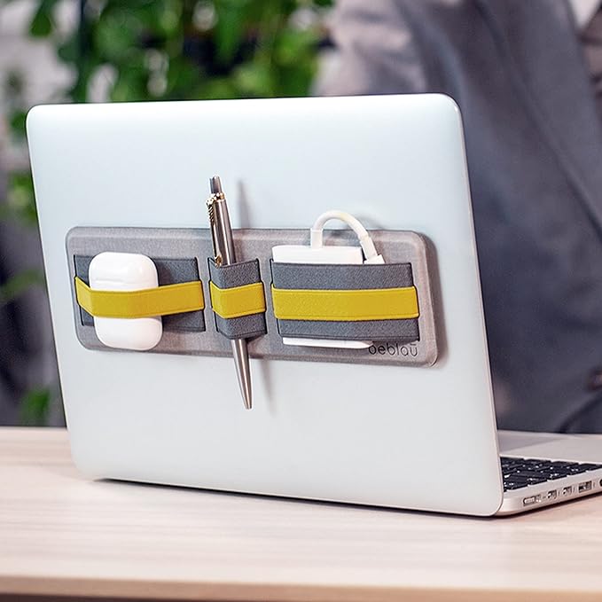SHIFT Adhesive Portable Tech Organizer for laptops, notebooks, Backpack insert | Computer Accessories | External HD Holder. Stick-On | Sleeve | Fits 12"-17" Laptops & A4 Notebooks | CHRISTMAS GIFT