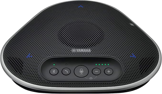 YAMAHA YVC-330 Portable USB & Bluetooth Conference Phone Featuring. SoundCap Technology (Renewed)