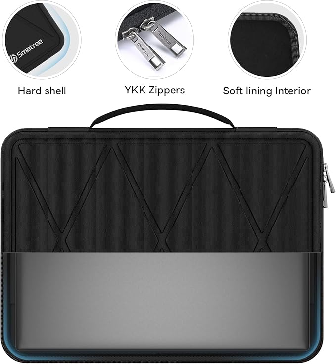 Smatree Hard EVA Protective Sleeve Case Compatible for 13.4 inch ASUS ROG Flow X13 2023, 13 inch ASUS ProArt PX13 HN7306 Copilot+PC Bag (Not Fit with Other 13.4 inch Laptop) (X8025T)