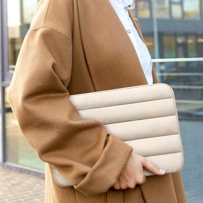 Vandel The Original Puffy Laptop Sleeve Case, 13-14 inch Laptop Sleeve Bag Case 13.3 Inch, Compatible with MacBook Air 13, Pro 14/13 iPad Pro 12.9, HP Dell ASUS, Computer Bag Cover