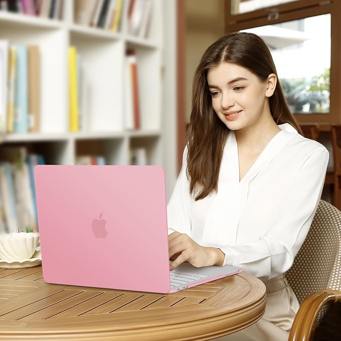 MOSISO Compatible with MacBook Neo Case 13 inch 2026 Release Model A3404 with A18 Pro Chip, 4 in 1 Kit Precision Fit Crack & Scratch Resistant Protective Hard Shell Case Cover, Pink