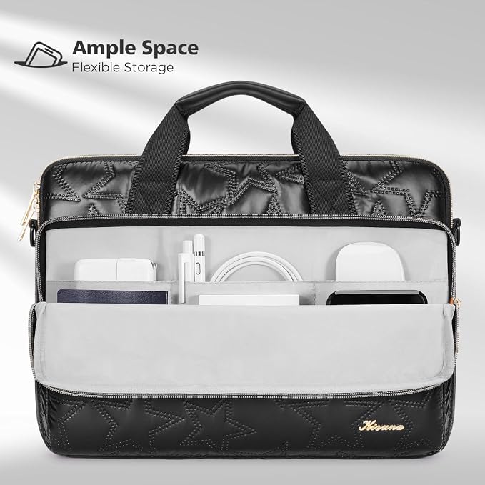 KIZUNA Laptop Sleeve Case 13 Inch Computer Shoulder Bag for 13.6" MacBook Air M2/MacBook Pro 14 M3 M2 M1 MAX/14 Lenovo ThinkPad X1 Carbon/IdeaPad Flex 5 Gen 8/IdeaPad Flex 5i/Yoga 9i Dell