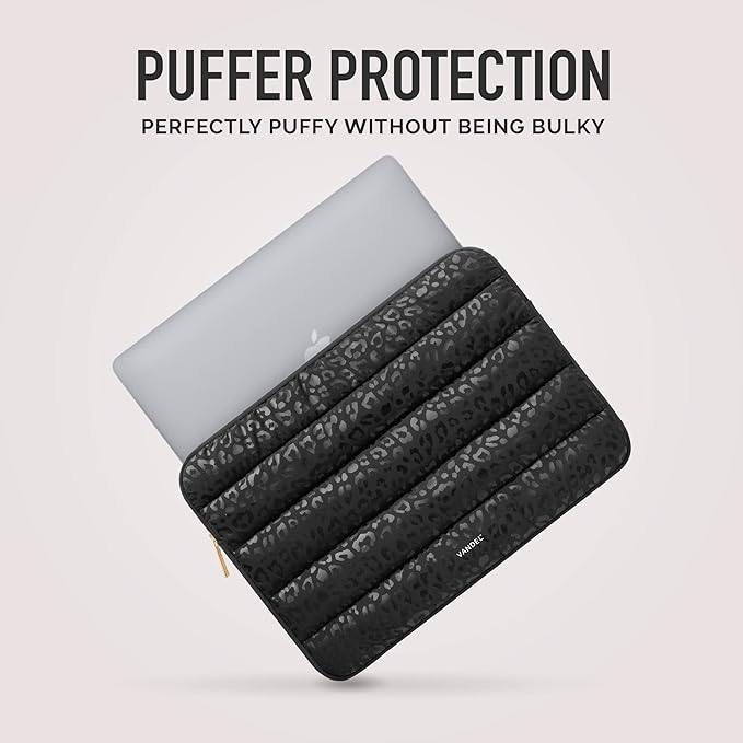 Vandel The Original Puffy Laptop Sleeve Case, 13-14 inch Laptop Sleeve Bag Case 13.3 Inch, Compatible with MacBook Air 13, Pro 14/13 iPad Pro 12.9, HP Dell ASUS, Computer Bag Cover
