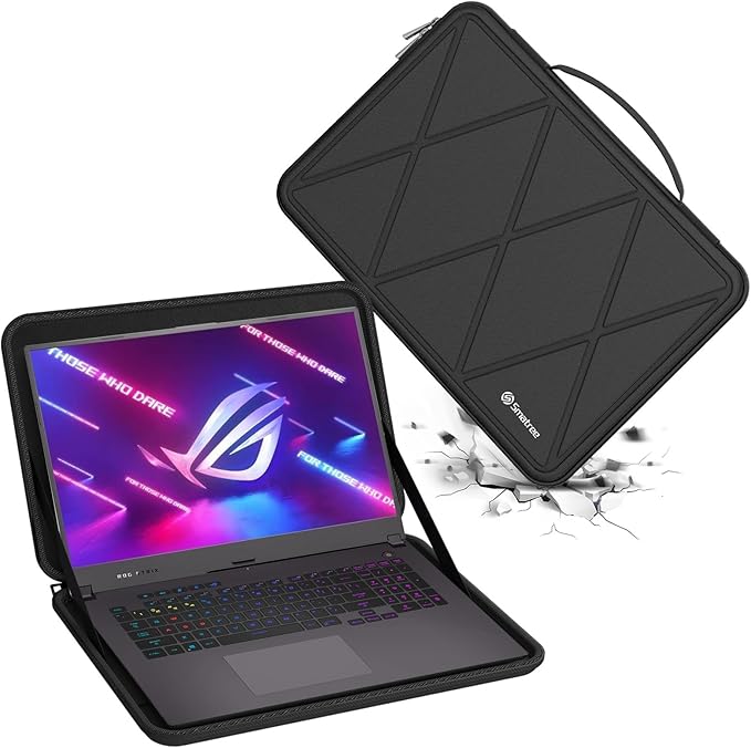Smatree Hard EVA Protective Case Compatible for 14 inch ASUS Zenbook 14 Flip OLED UP3404, 13.9 inch Zenbook S UX393, Waterproof and Anti-Shock Bag (X8045T)