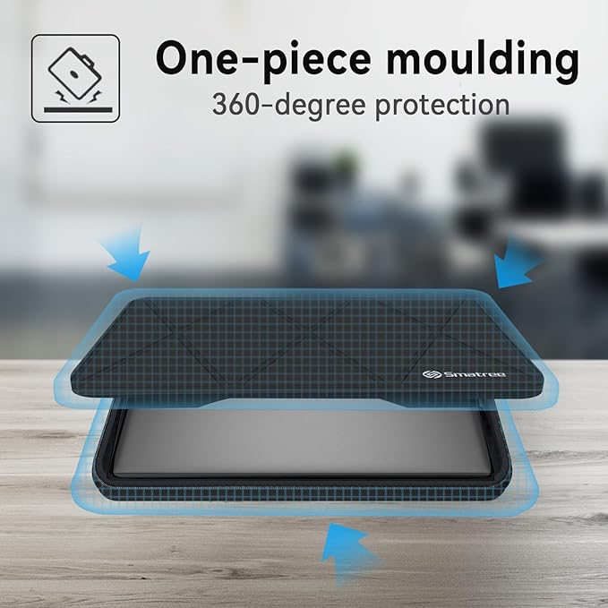 Smatree Hard EVA Protective Sleeve Case Compatible for 14 inch ASUS Zenbook Duo 14 (UX482), for 14inch ASUS Vivobook Flip 14 TP470/TM420 Water-Proof Sleeve (X8251)