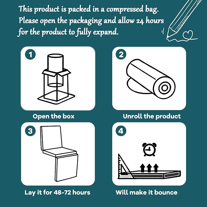 HOMBYS 3-in-1 Recliner Seat Cushion with Lumbar Support Pillow & Footrest, Multi-Functional Adjustable Height 2" to 6" for You to Choose, Non-Slip Foam Chair Cushion for Elderly, Light Grey