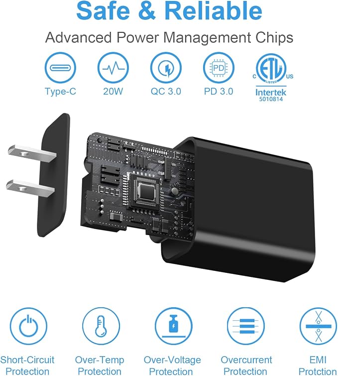 iPhone 17 16 15 Fast Charging 10FT Long USB C Charger Type C Charger 3 Pack Fast Charger USB C for iPhone 17/17 Plus/17 Pro/17 Pro Max/16/16 Plus/16 Pro/16 Pro Max/15 Pro Max,iPad Pro,Samsung(Black)