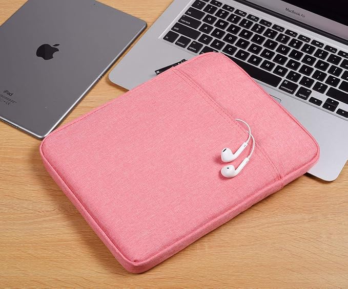Tablet Sleeve Case for 11 inch iPad Pro M5 M4, iPad Air M2 M3 M4(2026), A16, 10.9 inch, 10.2, 10.5 Pro/Air, Galaxy Tab A9+ Padded Carrying Sleeve, Fit Apple Magic Keyboard