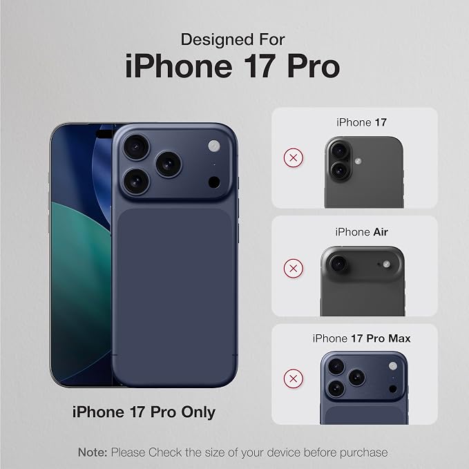 AMAZINGthing for iPhone 17 Pro [Titan Filter 7 - Full Glass] Screen Protector, Ultra Clear, 9H Tempered Glass, Full Coverage, Case‑Friendly, Oleophobic, Alignement Frame, 2 Pack