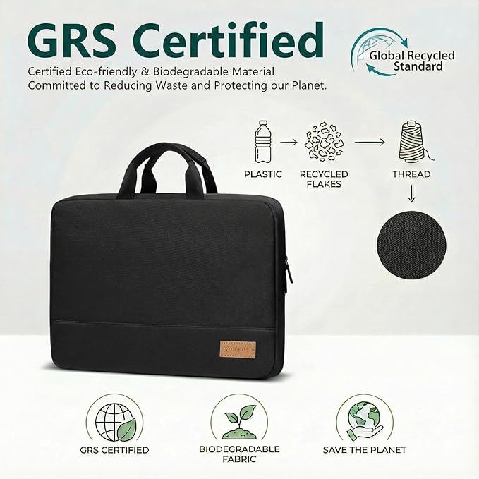 bagasin 12.3 13 Inch Laptop Sleeve Case for Surface Pro 9/8 / X / 7+ / 7/6 / 5/4 / 3/2 / 1 | Compatible with MacBook 12 Air 11.6 12.4 Surface Laptop Go Tablet Bag