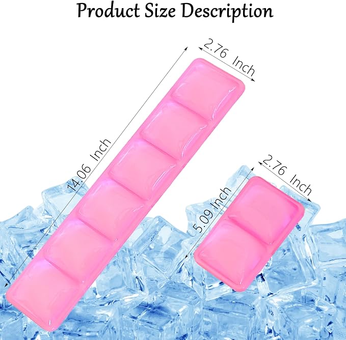 Gel Wrist Rest for Keyboard and Mouse Square Pink Plaid Clear Keyboard Wrist Rest Transparent Ergonomic Cute Checkered Mouse Wrist Pad Silicone Non-Slip Support for Computer Laptop Gaming Home Office