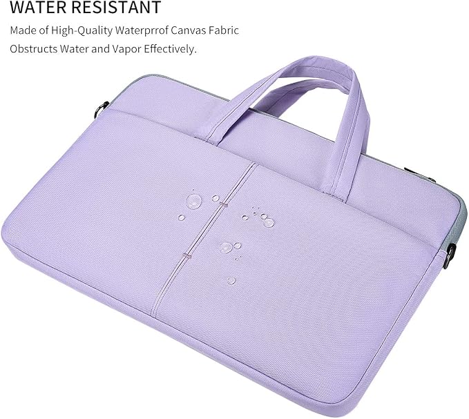 14 Inch Laptop Sleeve Bag for 13.5-14.8 Surface Laptop 7/6/5/4, HP Lenovo Acer ASUS Chromebook 14/ Stream/IdeaPad Case, Purple
