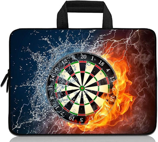 14 15 15.4 15.6 inch Laptop Handle Bag Computer Protect Case Pouch Holder Notebook Sleeve Neoprene Cover Soft Carrying Travel for Dell Lenovo Toshiba HP Chromebook ASUS Acer (Dart Fire)