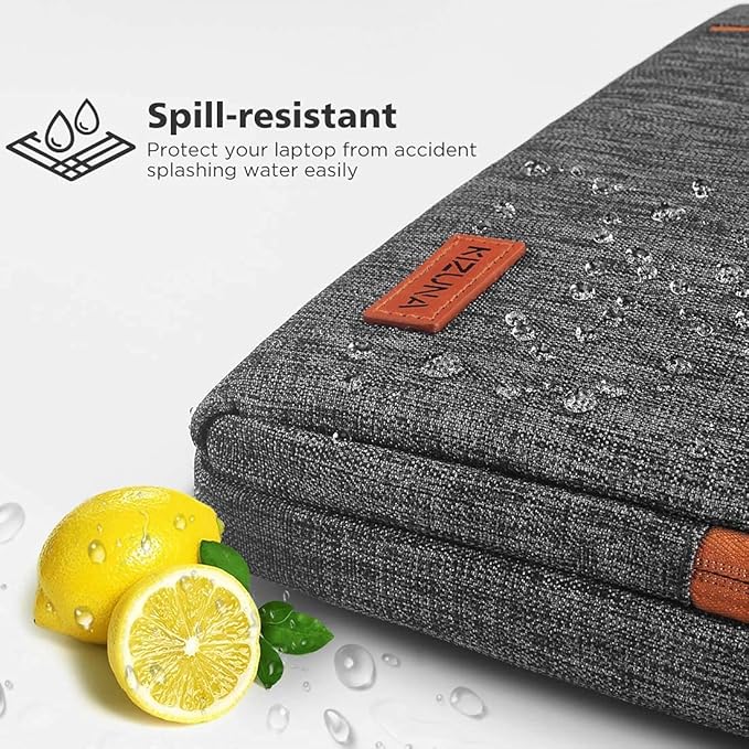 KIZUNA Laptop Case Bag 15.6 Inch Shoulder Water Resistant Handbag For 16" MacBook Pro M1 M2 M3/MacBook Air 15 M2/Lenovo IdeaPad Flex 5i/15 IdeaPad Gaming 3i/Legion Slim 5i Gen 8