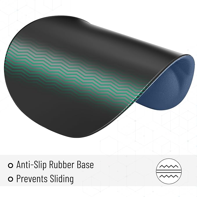 Mr. Pen- Ergonomic Mouse Pad with Wrist Rest, Breathable Fabric with Memory Foam Cushion, Non-Slip Rubber Base, Gel Mouse Pad with Wrist Support
