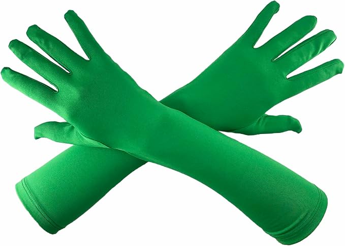 Chendvol Green Chromakey Mask Hood with Screen Gloves Invisible Effects Background for Green Screen Photography Photo Video