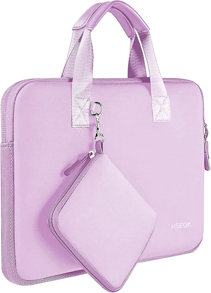 Hseok Laptop Sleeve 14 inch Case with Small Case, Compatible with MacBook Neo 14, MacBook Pro 14 M5/M4/M3/M2/M1, XPS 14 and Most 14 inch Notebooks, Neoprene Computer Handbag,P01U01