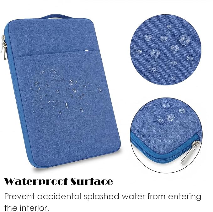Laptop Sleeve Case for MacBook Neo 13'' with A18 Pro Chip Released in 2026 (Model:A3404) Protective with Handle Travelling Carrying Canvas Bag Accessories for Home Office (Aqua)