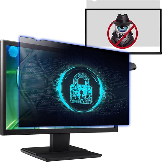 Computer Privacy Screen Filter for 27 Inch 16:9 Widescreen Monitor, Anti-Spy/Anti Glare Protector Office Accessories - WxH: 23 9/16" x 13 1/4" (598mm x 337mm) (Not for 27" 16:10)