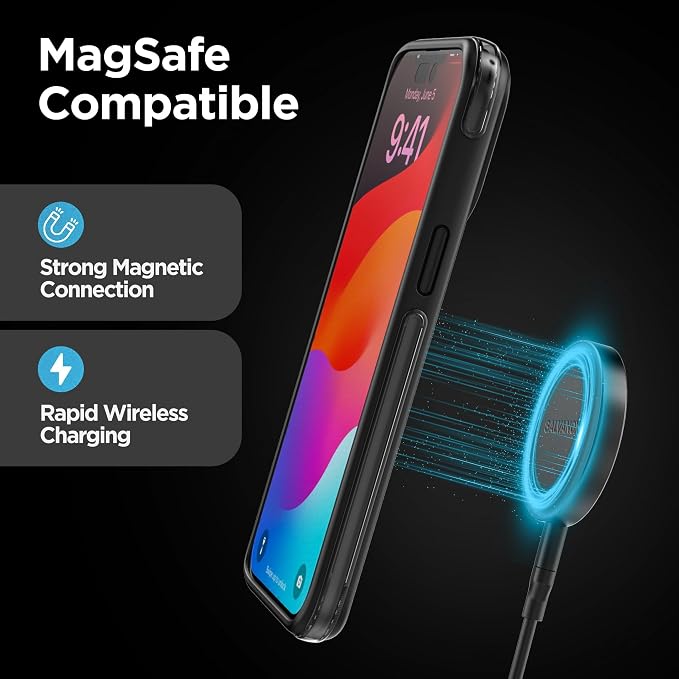 Galvanox Magnetic Wireless Charger for Samsung, 25W Fast Charging Pad with 30W PPS USB-C Wall Adapter, 10FT Removable USB-C Cable, LED Charging Indicator, Compatible with Galaxy S Series