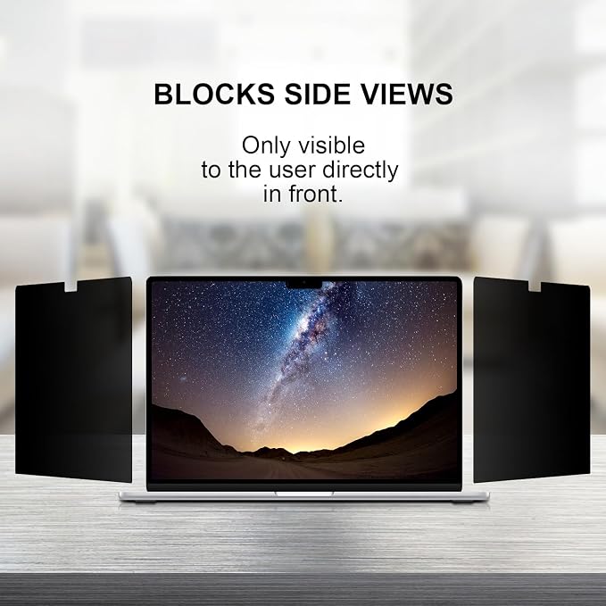 Privacy Screen for Macbook Air 13.6/13 Inch (2022-2026, M2, M3, M4, M5), Removable Matte Anti Glare Blue Light Protector Private Security Filter for 13.6 inch Mac Laptop Computer