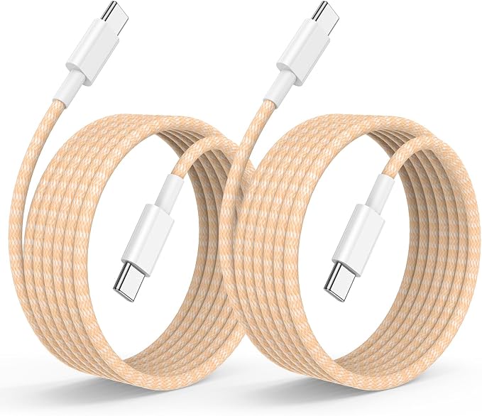 USB C to C Fast Charger Cable 10ft, Long Type C to USB C Charging Cord Wire for iPhone 17 Pro Max/17 Air/16 Pro/15 Plus,MacBook Pro 2021/2020/2019/2018,iPad 12.9/11 inch/Mini/Air,Samsung Galaxy