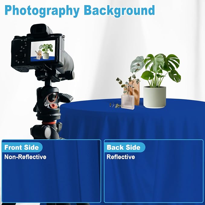 Blue Background Cloth Photography Props 5x7ft Royal Blue Background Props for Character Commodity Shooting LY99