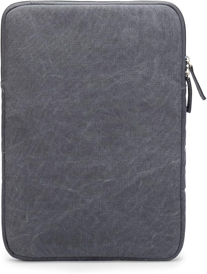Kinmac 360° Protective Vertical Laptop Sleeve Case Cover Bag with Pocket for MacBook Pro 14 inch,14 inch-14.4 inch HP Lenovo Dell ASUS Acer Laptop Computer (Grey)