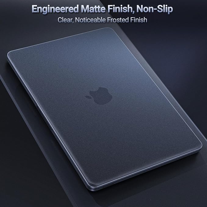 MOSISO Compatible with MacBook Neo Case 13 inch 2026 Release A3404, Seamlessly Closes Scratches & Fingerprints Resistant Hard Shell&Sixteen Grid Puffy Bag&Keyboard Skin&Type C&Screen Film, Indigo