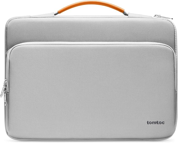 tomtoc 360 Protective Laptop Carrying Case for 13-inch New MacBook Air M5/A3449(2026), M4/A3240, M3/A3113, M2/A2681 M1/A2337, 13“ MacBook Neo/Pro, iPad Pro M5 & iPad Air M4, Water-Resistant Laptop Bag