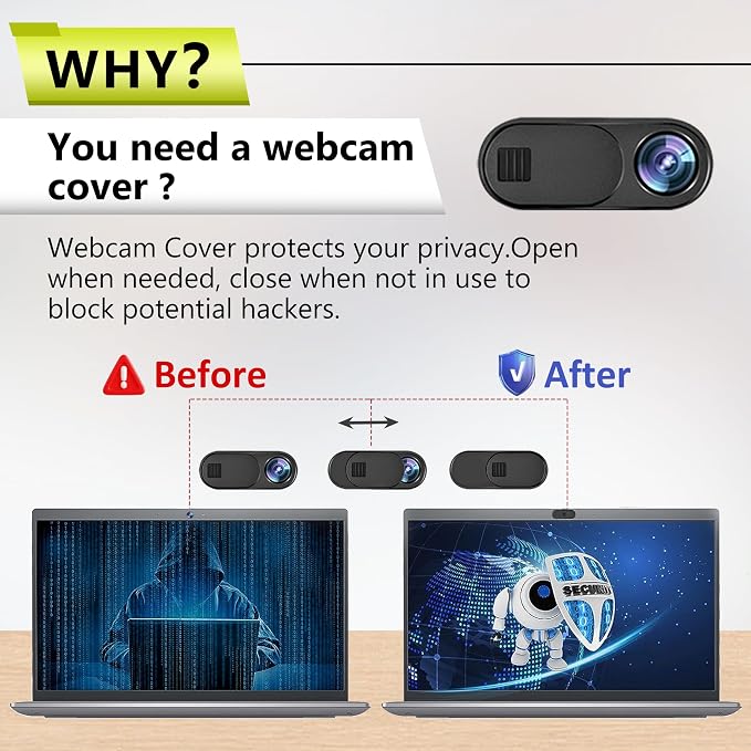11.6 Inch Laptop Privacy Screen Protector for 16:9 Aspect laptop，11.6" Anti Glare Blue Light Filter Security Shield Compatible with Lenovo Hp Dell Acer Asus Thinkpad Envy Xps with Camera Cover
