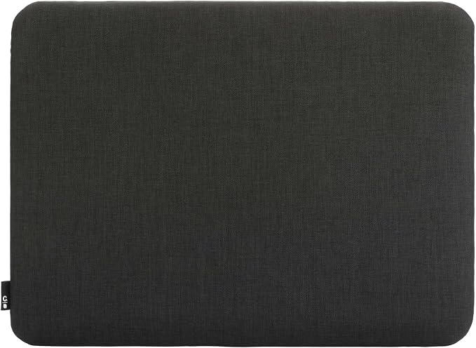 Incase 13-inch Laptop Carry Zip Sleeve - Sea Blue, Polyester, Protecting Laptops During Travel or Transport, Cover for Laptops (Black)