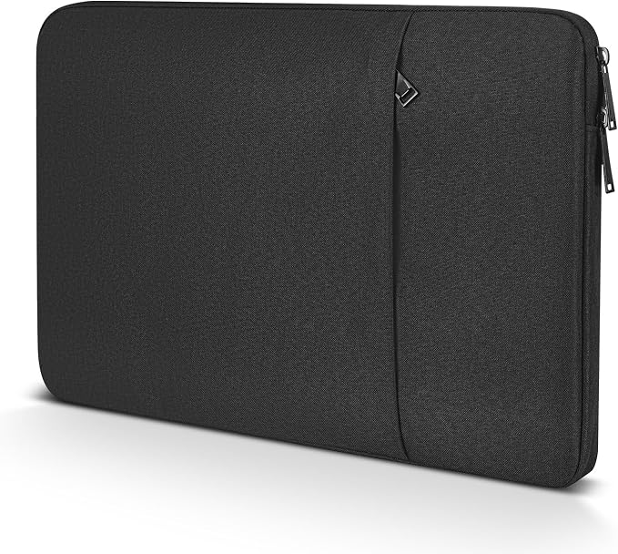 CaseBuy MacBook Pro 16 inch Sleeve Protective Case for 16-inch New MacBook Pro M5 M4/M3/M2/M1 Pro/Max A3428 A3429 A3186 A3403 A2991 A2780 A2485, Water-Resistant Laptop Bag with Accessory Pocket -Black