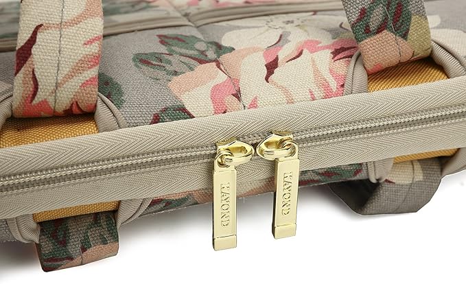 kayond White Rose Patten water resistant Laptop Shoulder Messenger Bag Case Sleeve for 12 Inch 13 Inch Laptop,Laptop Briefcase