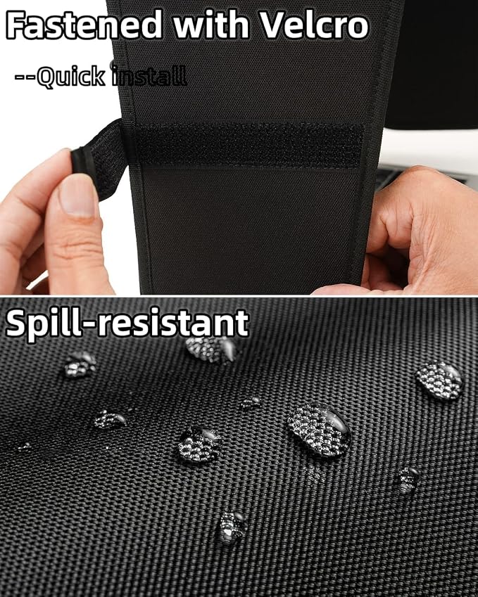 Laptop Sun Shade for Outdoor Work, Light Weight Computer Privacy Hood & Glare Shield, Foldable Shield Cover, L(Most 15-16" Laptop)