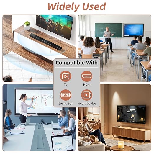 in Wall Cable Management Kit with Brush Wall Plate TV Wire Hider for Wall 2AC Recessed Outlet Box 9.8ft Cord for TV Gaming Consoles Soundbars Home Theater Setups (AC kit)